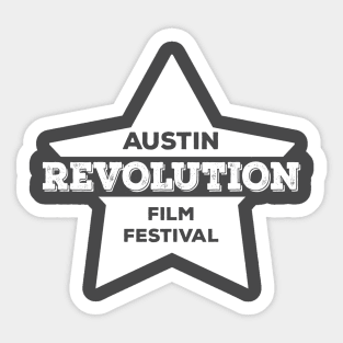 Austin Revolution Film Festival alt logo Sticker